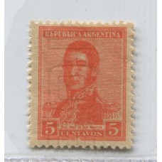 ARGENTINA 1918 GJ 478 ESTAMPILLA NUEVA CON GOMA U$ 45 HERMOSA